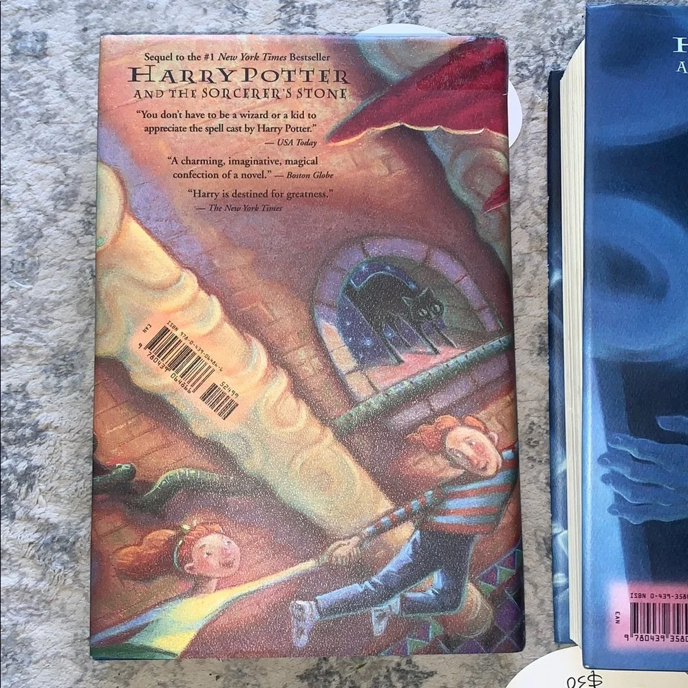 Harry Potter Hardcover Coffee Table Book Set - Red, Blue, Green